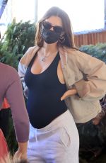 Pregnant EMILY RATAJKOWSKI ont for Christmas Tree Shopping in Los Angeles 12/06/2020