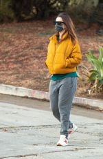 Pregnant EMILY RATAJKOWSKI Out with Friend in Los Angeles 12/29/2020