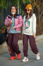 Pregnant EMILY RATAJKOWSKI Out with Her Dog in Los Angeles 12/14/2020