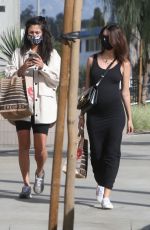 Pregnant EMILY RATAJKOWSKI Shopping at Erewhon Market in Los Angeles 12/08/2020