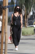 Pregnant EMILY RATAJKOWSKI Shopping at Erewhon Market in Los Angeles 12/08/2020