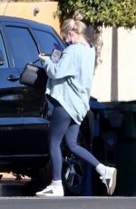 Pregnant EMMA ROBERTS Arriving at Her Home in Los Feliz 12/19/2020