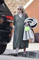Pregnant EMMA ROBERTS Heading to an Appointment in Los Angeles 12/11/2020
