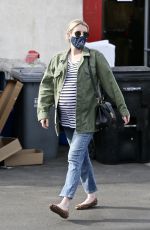 Pregnant EMMA ROBERTS Out and About in Los Feliz 12/23/2020
