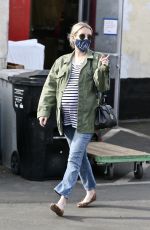 Pregnant EMMA ROBERTS Out and About in Los Feliz 12/23/2020