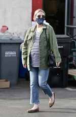Pregnant EMMA ROBERTS Out and About in Los Feliz 12/23/2020