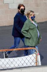 Pregnant EMMA ROBERTS Out and About in Los Feliz 12/23/2020