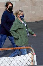 Pregnant EMMA ROBERTS Out and About in Los Feliz 12/23/2020