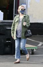 Pregnant EMMA ROBERTS Out and About in Los Feliz 12/23/2020
