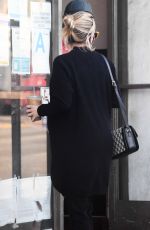 Pregnant EMMA ROBERTS Out for Coffee in Los Angeles 12/10/2020