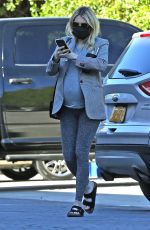 Pregnant EMMA ROBERTS Out in Los Angeles 12/01/2020