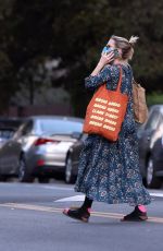 Pregnant EMMA ROBERTS Out in Los Angeles 12/08/2020
