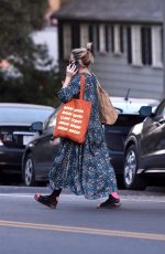 Pregnant EMMA ROBERTS Out in Los Angeles 12/08/2020