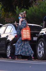 Pregnant EMMA ROBERTS Out in Los Angeles 12/08/2020