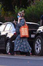 Pregnant EMMA ROBERTS Out in Los Angeles 12/08/2020
