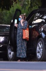 Pregnant EMMA ROBERTS Out in Los Angeles 12/08/2020