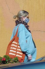 Pregnant EMMA ROBERTS Out in Los Angeles 12/12/2020