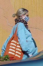 Pregnant EMMA ROBERTS Out in Los Angeles 12/12/2020