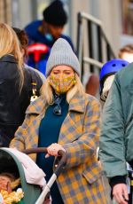 Pregnant HILARY DUFF and Matthew Koma Out in New York 11/28/2020