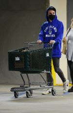 Pregnant HILARY DUFF Shopping at Whole Foods in Los Angeles 12/28/2020