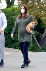 Pregnant KATHARINE MCPHEE Out in Beverly Hill 12/21/2020