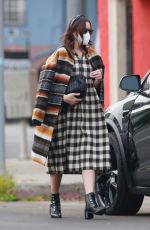 Pregnant MANDY MOORE Out and About in Los Angeles 12/23/2020