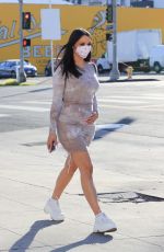 Pregnant SCHEANA SHAY Out in Beverly Hills 12/03/2020