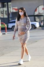 Pregnant SCHEANA SHAY Out in Beverly Hills 12/03/2020