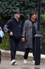 PRIYANKA CHOPRA and Nick Jonas Out in London 12/01/2020