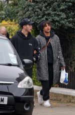 PRIYANKA CHOPRA and Nick Jonas Out in London 12/01/2020