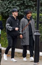 PRIYANKA CHOPRA and Nick Jonas Out in London 12/01/2020