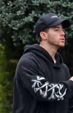 PRIYANKA CHOPRA and Nick Jonas Out in London 12/01/2020