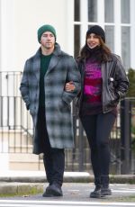 PRIYANKA CHOPRA and Nick Jonas Out in London 12/09/2020