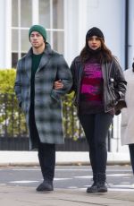 PRIYANKA CHOPRA and Nick Jonas Out in London 12/09/2020
