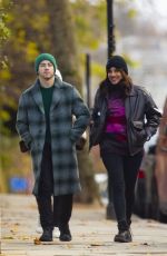 PRIYANKA CHOPRA and Nick Jonas Out in London 12/09/2020
