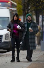 PRIYANKA CHOPRA and Nick Jonas Out in London 12/09/2020