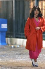 PRIYANKA CHOPRA on the Set of Text For You in London 12/15/2020