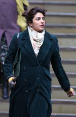 PRIYANKA CHOPRA on the Set of Text for You in Meopham 12/04/2020
