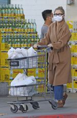 REBECCA GAYHEART Shopping at Bristol Farms in Beverly Hills 12/17/2020