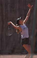 REBECCA JUDD Playing Tennis in Melbourne 12/14/2020