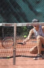 REBECCA JUDD Playing Tennis in Melbourne 12/14/2020