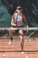 REBECCA JUDD Playing Tennis in Melbourne 12/14/2020