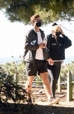 REBEL WILSON and Jacob Busch Out Hiking in Los Angeles 12/15/2020