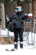 REBEL WILSON Out Skiing in Aspen 12/18/2020
