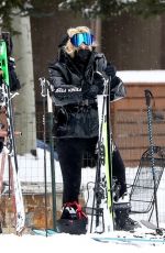REBEL WILSON Out Skiing in Aspen 12/18/2020