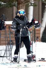 REBEL WILSON Out Skiing in Aspen 12/18/2020