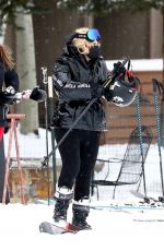 REBEL WILSON Out Skiing in Aspen 12/18/2020