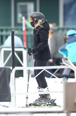 REBEL WILSON Out Skiing in Aspen 12/20/2020