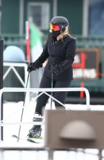 REBEL WILSON Out Skiing in Aspen 12/20/2020