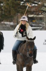 REBEL WILSON Playing Polo on Vacation in Aspen 12/19/2020